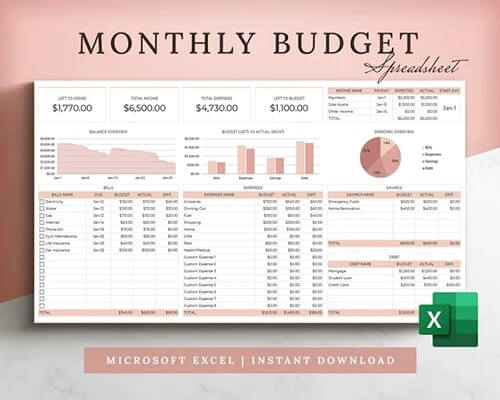 Digital Product: Budget Tracking Tools