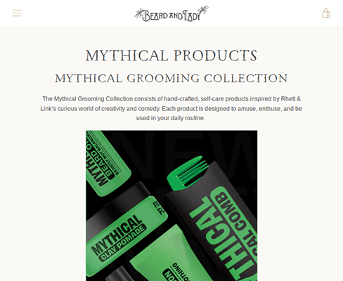 mythical care products